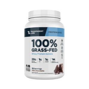 Transparent Labs 100% Grass-Fed Whey Protein Isolate